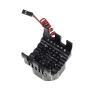 RC Motor Heatsink with 21000RPM Cooling Fan, 42mm Motor Radiator with RGB Light Brushless Engine Motor Heat Sink for 1/8 1/10 Car Truck Buggy SCX10, Tamiya ARRMA Axial TRAXXAS RC Car 4274 4268 Motor