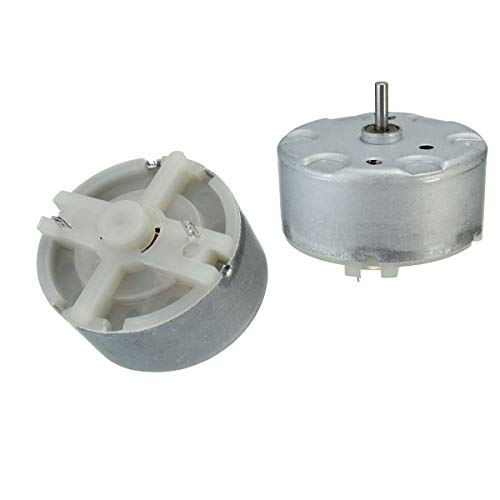 2PCS DC 3V-12V Electric Micro Motor 3V-2700RPM DIY Toy Science Project 500TB-12560 dc Motor