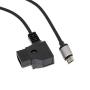 Uonecn D-Tap Male to Micro USB Motor Power Cable for Tilta Nucleus Nano USB Cables