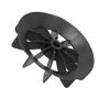 Ventilateur d'air miniature pour Ladieshow, moteur direct sur ligne, arbre de 14mm, diamètre extérieur de 150mm, type bille. Ventilateur d'air miniature pour Ladieshow, moteur direct sur ligne, arbre de 14mm, diamètre extérieur de 150mm, type bille.
