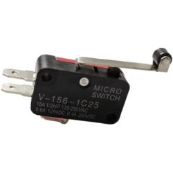 Szliyands 10Pcs Micro Limit Switch Long Hinge Roller Arm Switch for Arduino V-156-1C25