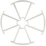 Main Blade Propellers CCW CW Replacement Propeller Guard Protectors Motors for Syma X21 X21W X22 X22WDrone Replacement RC Quadcopter Spare Parts Set White (Propeller Guard 8pcs)