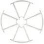 Main Blade Propellers CCW CW Replacement Propeller Guard Protectors Motors for Syma X21 X21W X22 X22WDrone Replacement RC Quadcopter Spare Parts Set White (Propeller Guard 8pcs)