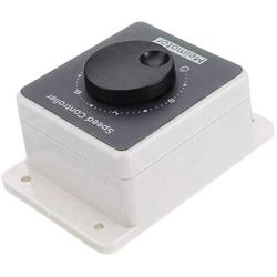 Stayhome 1pcs DC Motor Speed Controller 10-60V 20A Pulse Width Modulator PWM Speed Controller Waterproof Shell Motor Speed Regulator PWM