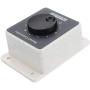 Stayhome 1pcs DC Motor Speed Controller 10-60V 20A Pulse Width Modulator PWM Speed Controller Waterproof Shell Motor Speed Regulator PWM