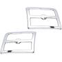 For Honda Goldwing GL1800 2001-2017 Goldwing 1800 Gold Wing GL 1800 Motorcycle Rear Speaker Grilles Accents Chrome
