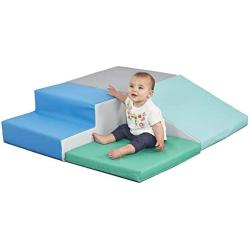 ECR4Kids SoftZone Little Me Corner Climber, Foam Structure for Indoor Active Play, Soft Playset for Toddlers and Kids, Gross Motor Beginner Climber - Contemporary