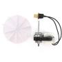 Discount Parts Direct SM550 Universal Bathroom Vent Fan Ventilator Motor, Replacement Electric Motor Kit with Fan 50 CFM for Broan Nutone 65100 C01575