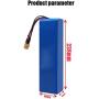Jieoto 48V Ebike Battery 13S3P 10000Mah Battery Pack, 200~500W High Power Battery for E-Bike Electric Bicycle Include Charger, for Motor Electric Bicycle Scooter