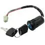 Ignition Switch with Key 4 Wire for TaoTao Buyang Coolsport Kazuma Sunl Coolster 50cc 70cc 90cc 110cc 125cc 150cc 200cc 250cc Quad Super Pocket Dirt Bike ATV & Scooters
