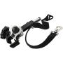 Homoyoyo Bike Trailer Coupler Attachment Hitch Quick Release Linker Adapter Bicycle Rear Trailer Replacement Axle Mount Hitch Parts Style 1