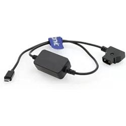 Eonvic Motor Power Cable Micro USB to Dtap 5V Motor Power Cord for TILTA Nucleus-Nano
