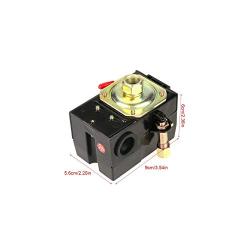 Air Compressor Pressure Switch, 95-125 Psi 240V 26A Heavy Duty Universal Pump Pressure Switch Control Valve,for Air Compressor Replaces Valve