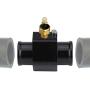 American Volt Automotive Engine Radiator in-Line Hose Fitting Adapter Water Temperature Thermostat Sensor Electric Fan Switch Kit (26mm, 160F On - 145F Off)