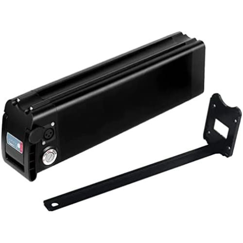 Jieoto EBike Battery 36V/48V 15AH 20AH Electric Bicycle Lithium Li-ion Battery with Charger and BMS Protection Board Safe Lock, for 200W 350W 500W 750W 1000W Electric Bike Motors