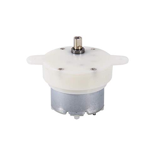 Low RPM DC Motor Slow Speed Motor High Torque DC Motor 12V DC Electric Motor 3 RPM 4mm Shaft Micro Motor Slow Down Mute Motor, 12V Motor Slow RPM