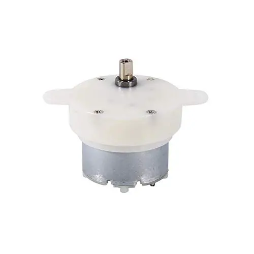 Moteur Électrique Micro Boîte de Vitesse Réducteur 12V DC, Couple Élevé, Vitesse Lente, Axe de 4mm Moteur Électrique Micro Boîte de Vitesse Réducteur 12V DC, Couple Élevé, Vitesse Lente, Axe de 4mm