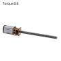 DC 12V Micro Gear Box Reversible Screw Reduction Electric Motor N20 with 16MM Long Output Shaft 400RPM