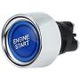 Start Switch 12v DC 50A Blue Car Start Engine Button Stater，Jtron Push Button Light Switch Push Start Ignition Switch for Racing SPST(ON)-Off Momentary (Blue)