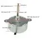 CONQUERALL TYZ-42 TYC40 Synchronous Motor AC 12V 5r/min CW/CCW Shaft 35mm for Fiber Optic Christmas Ornamen