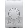 Line Voltage Thermostats Heating and Cooling Two-Way Room Mechanical Temperature Controller Adjustable Thermostat Switch for Central Air Conditioning