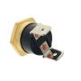 Fielect KSD301 Thermostat Temperature Control Switch,Adjust Snap Disc Temperature Switch 100°C Copper M4 Normally Closed 1 Pcs