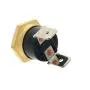 Fielect KSD301 Thermostat Temperature Control Switch,Adjust Snap Disc Temperature Switch 100°C Copper M4 Normally Closed 1 Pcs