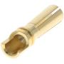 Heyiarbeit 2pcs 4mm Bullet Connector Gold Plated Banana Plug Male Connector Adapter for RC Lipo Battery ESC Motors