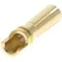Heyiarbeit 2pcs 4mm Bullet Connector Gold Plated Banana Plug Male Connector Adapter for RC Lipo Battery ESC Motors