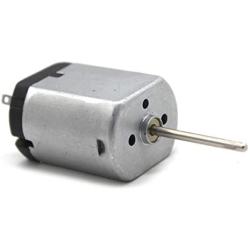 Pangocho Jinchao-Dc Motor 22 mm Long Shaft DC Motor Micro, Shaft Dia: 2mm Power Motor for DIY Toy Cars Model Boats, DC 6-12V Motor 1650-3300 RPM, Easy to Install