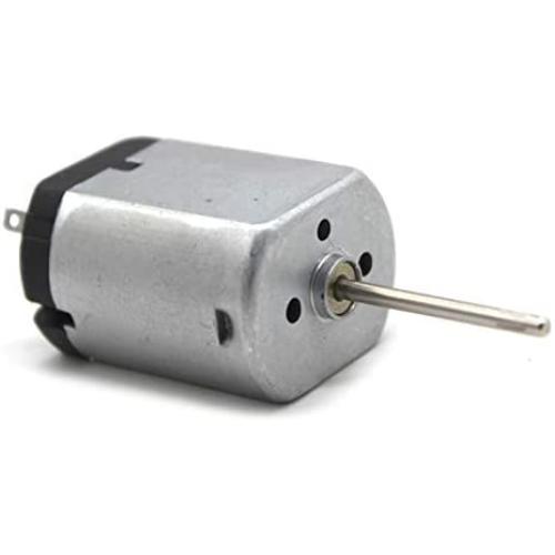 Pangocho Jinchao-Dc Motor 22 mm Long Shaft DC Motor Micro, Shaft Dia: 2mm Power Motor for DIY Toy Cars Model Boats, DC 6-12V Motor 1650-3300 RPM, Easy to Install