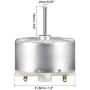 uxcell Micro Motor DC 12V 18000-19000RPM High Speed Motor for DIY RC Cars Remote Control