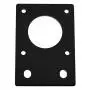 E-outstanding Motor Mount Plate 42mm Stepper Motor Black Mount Flat Bracket for Nema 17 Stepper Motor 3D Printer