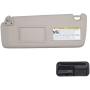 Driver Left Side Sun Visor Compatible Toyota Highlander 2004-2007 Replacement Number 74320-48260-A0 Beige