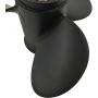 ARKDOZA 9.9x11 9.9x12 9.9x13 9.9x14 9.7x10 Aluminum Propeller for Tohatsu/Nissan Outboards with 10 Spline Tooth 25HP 30HP