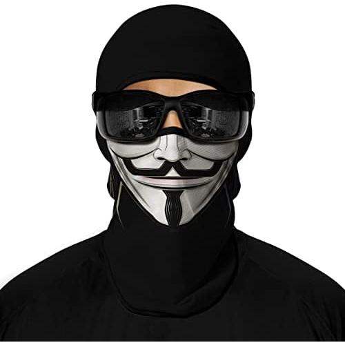 3D Balaclava Ski Mask Motorcycle Full Face Mask Outdoor Tactical Hood Headwear Mask Ghosts Skull Mask Men Women for Halloween