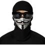 3D Balaclava Ski Mask Motorcycle Full Face Mask Outdoor Tactical Hood Headwear Mask Ghosts Skull Mask Men Women for Halloween