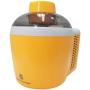 Ice Cream Maker Machine Self-Freezing System 1.5 Pint 90W Energy-saving Motor See-through Lid K45559CO2000 (Renewed) (Orange)
