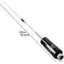 HYS 27Mhz CB Antenna 50.59inch Stainless Steel Shaft 1.8-36Mhz 120W Ham/Amateur Radio Antennas for CB Band Mobile/Handheld Radio