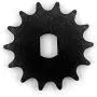 L-faster 14 Teeth #420 Sprocket Gear for Electric Bicycle Gear Motor Unitemotor BM1418ZXF and MY1020Z Shaft Dimension 12mm and 17mm