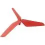 Upgraded Spare Parts Motor Main Blade Propellers Three-Blade Propellers for Syma X5SW X5HW X55 RC Mini Quadcopter Toy (Green-Red)