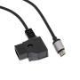 Uonecn Micro USB to D Tap Male Motor Power Cable for Tilta Nucleus Nano USB Cables