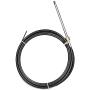 CREDSTAR Boat Steering Control Cable,for Outboard Steering Cable 16 Feet Mechanical Rotary Steering Kit for Boat Steering System