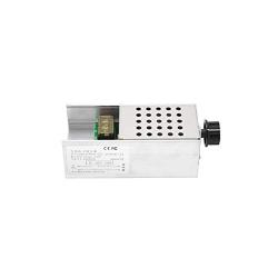 6000W 220V AC Voltage Controller,SCR Electric Voltage Regulator,Better Heat Dissipation Dimmer Motor Speed Controller,for Resistance Load,Heating Wire,Filament Lamp,Most Single-Phase AC Motors