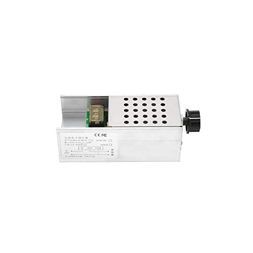 Régulateur de Tension AC SCR 6000W 220V, Amélioré par une Meilleure Dissipation Thermique, Contrôleur de Vitesse Moteur, Adapté pour Charges Résistives, Filaments, Lampes, Moteurs Monophasés. Régulateur de Tension AC SCR 6000W 220V, Amélioré par une Meilleure Dissipation Thermique, Contrôleur de Vitesse Moteur, Adapté pour Charges Résistives, Filaments, Lampes, Moteurs Monophasés.