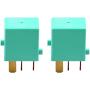 Aeola 2 Pack G8HN-H70 Micro ISO Relay Fits Honda Acura Rear Window Defrosting Heater Fan G8HN-1A4T-RH 39792-SDA-A01