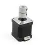 Zeberoxyz 2PCS Shaft Coupling 5mm to 8mm Aluminum Alloy Joint 25mm Length 20mm Diameter Stepper Motor Connector Rigid Coupler for 3D Printer CNC Machine DIY Model (5x8mm）