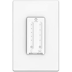 Smart Fan Control, Lumary Wi-Fi 4 Speed Ceiling Fan Wall Control with Light Dimmer Switch Compatible with Alexa & Google Assistant, Neutral Wire Needed, NO Hub Required