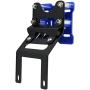 Xitomer GPS Navigation Bracket, Fit for Tenere 700 2019 2020 2021 2022, GPS Mount Motorcycle T7 GPS Bracket Navigation Bracket Phone Holder Tenere 700, Fit AMPS Holes (Blue)