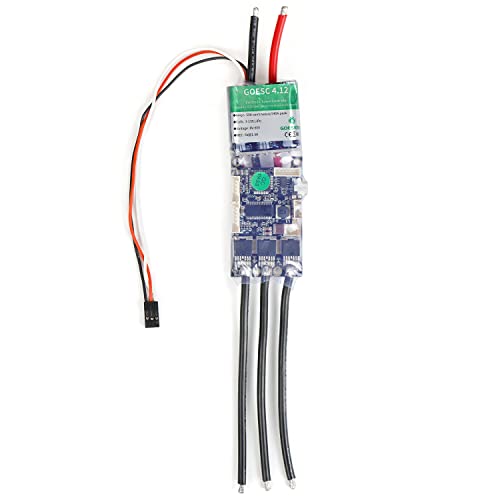GOESC VESC 4.12 Electronic Speed Controller Compatible with Benjamin Vedder FOC 60V 50A 12S for DIY Electric Skateboard,eskate Longboard,ebike,Scooter DC Brushless Motor Control
